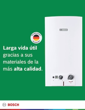 Calentador de paso Bosch GWH16-2 COD B F3 31 S1905 gas lp