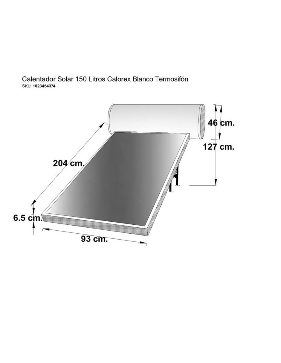 Calentador solar 50301090224 150 L 2
