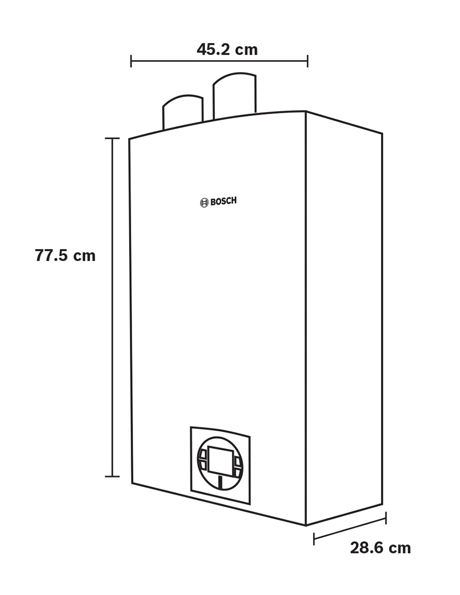 Calentador de paso Easy Control 26LTS NAT gas natural 23