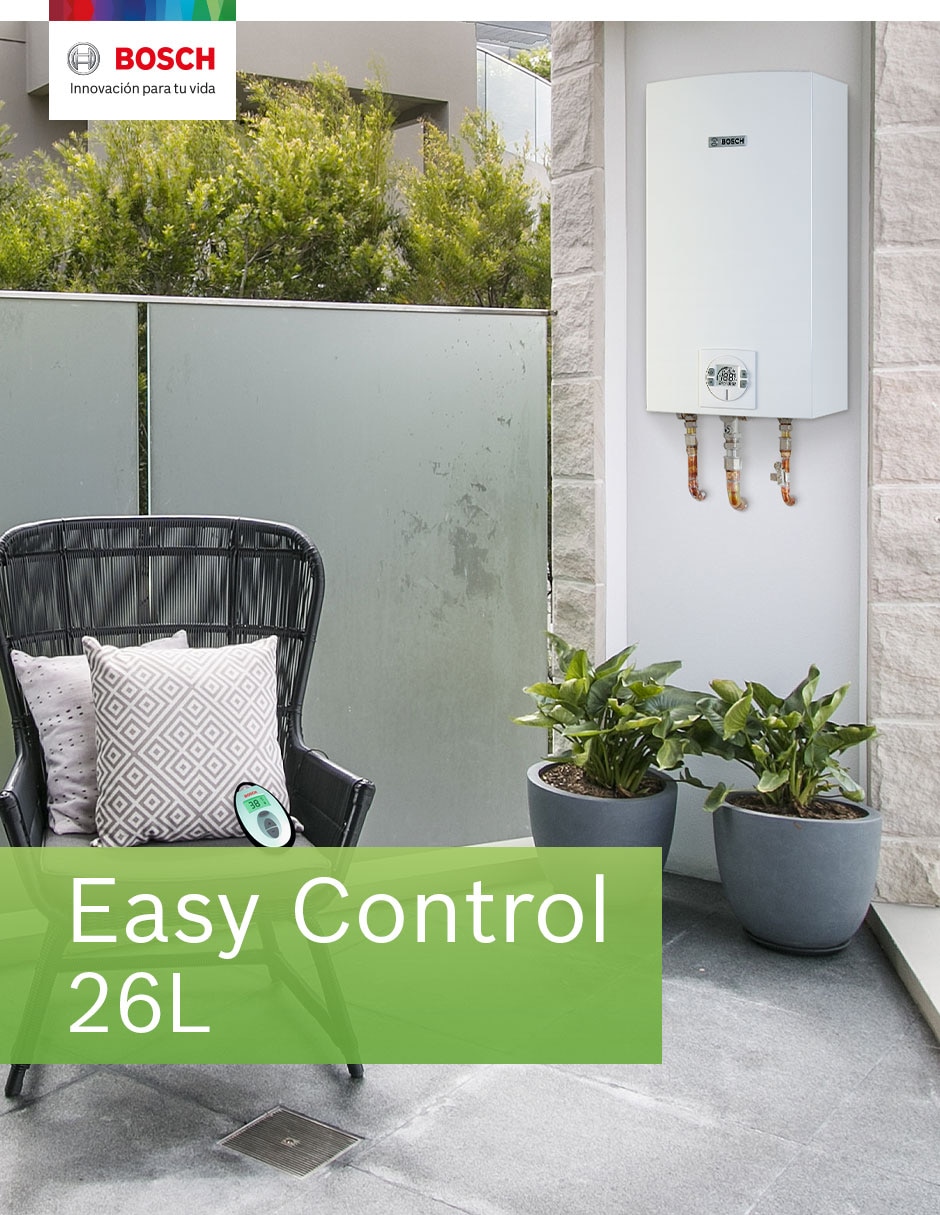 Calentador de paso Easy Control 26LTS NAT gas natural 18