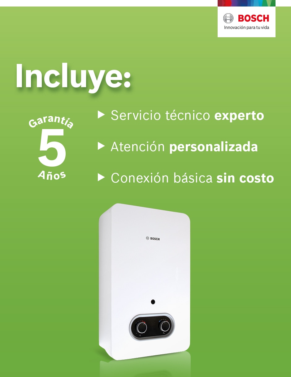 Calentador de paso CONFORT 13 L gas lp 11