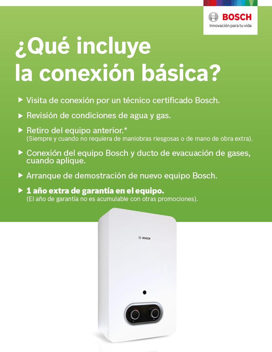 Calentador de paso CONFORT 13 L gas lp 12