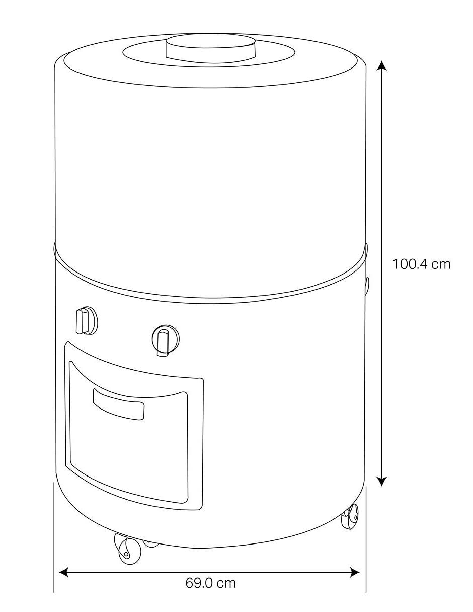 Lavadora 22 kg manual carga superior ALFC2253ER 4