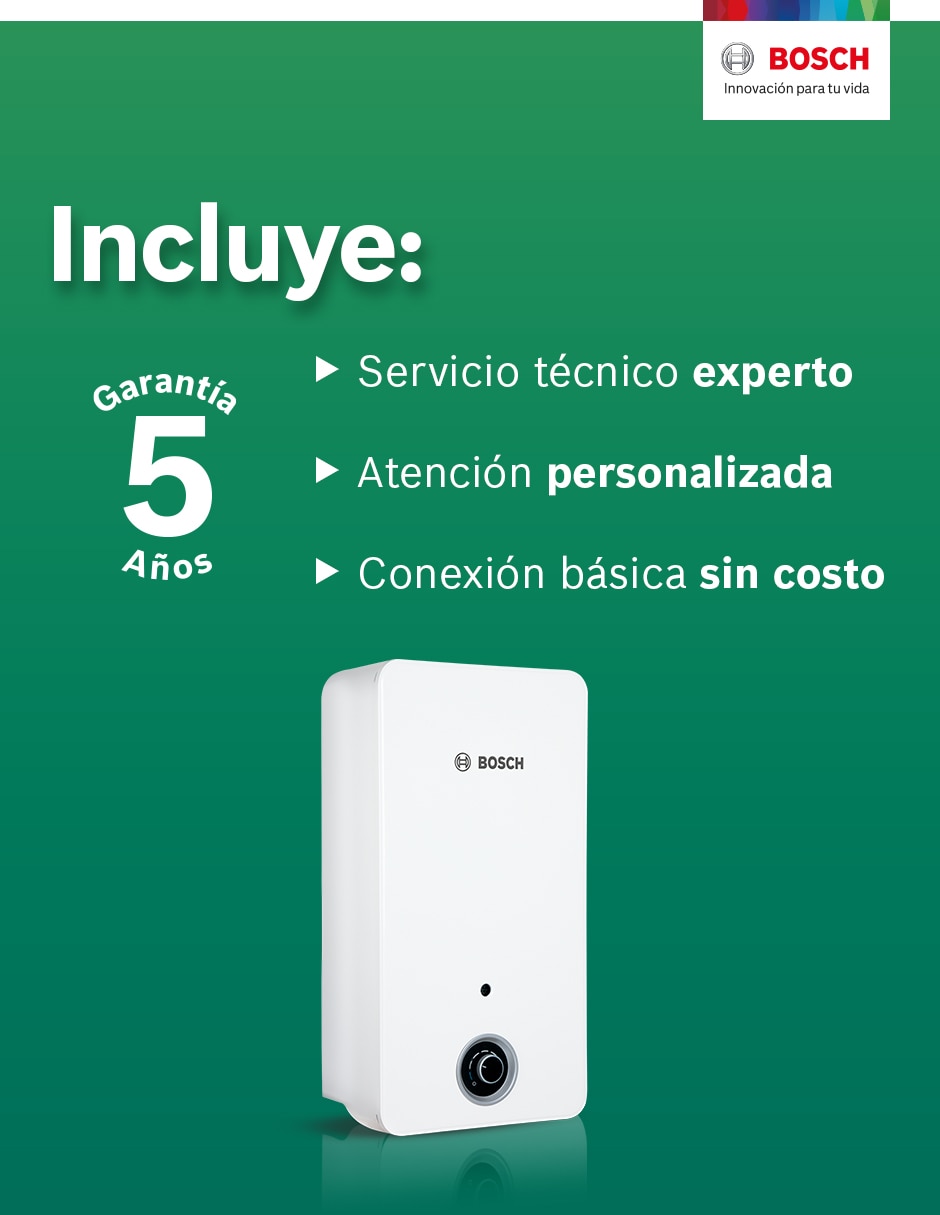 Calentador de paso balanz 2 servicios 13 l gas natural 14