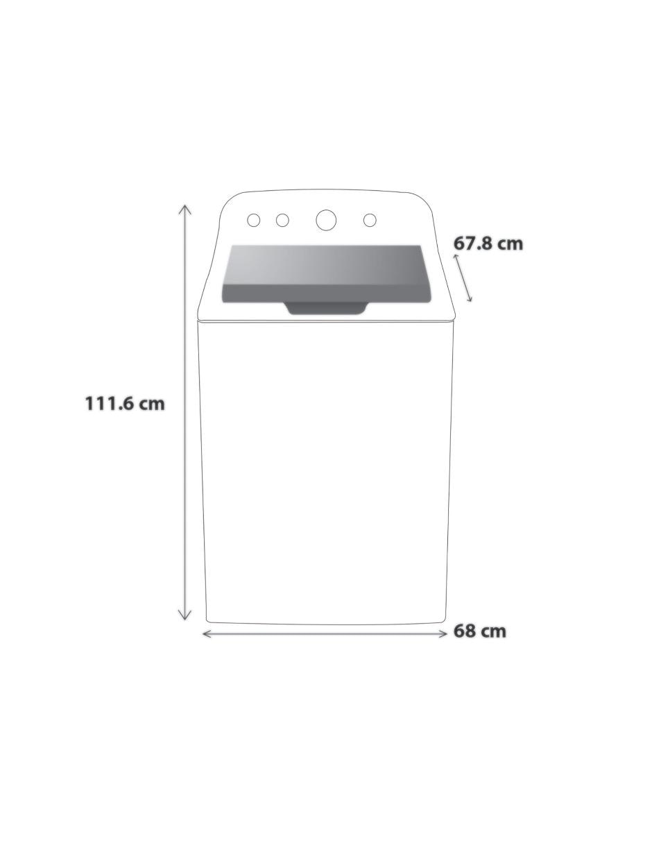 Lavadora 19 kg blanca LMA79113VBAB0 4