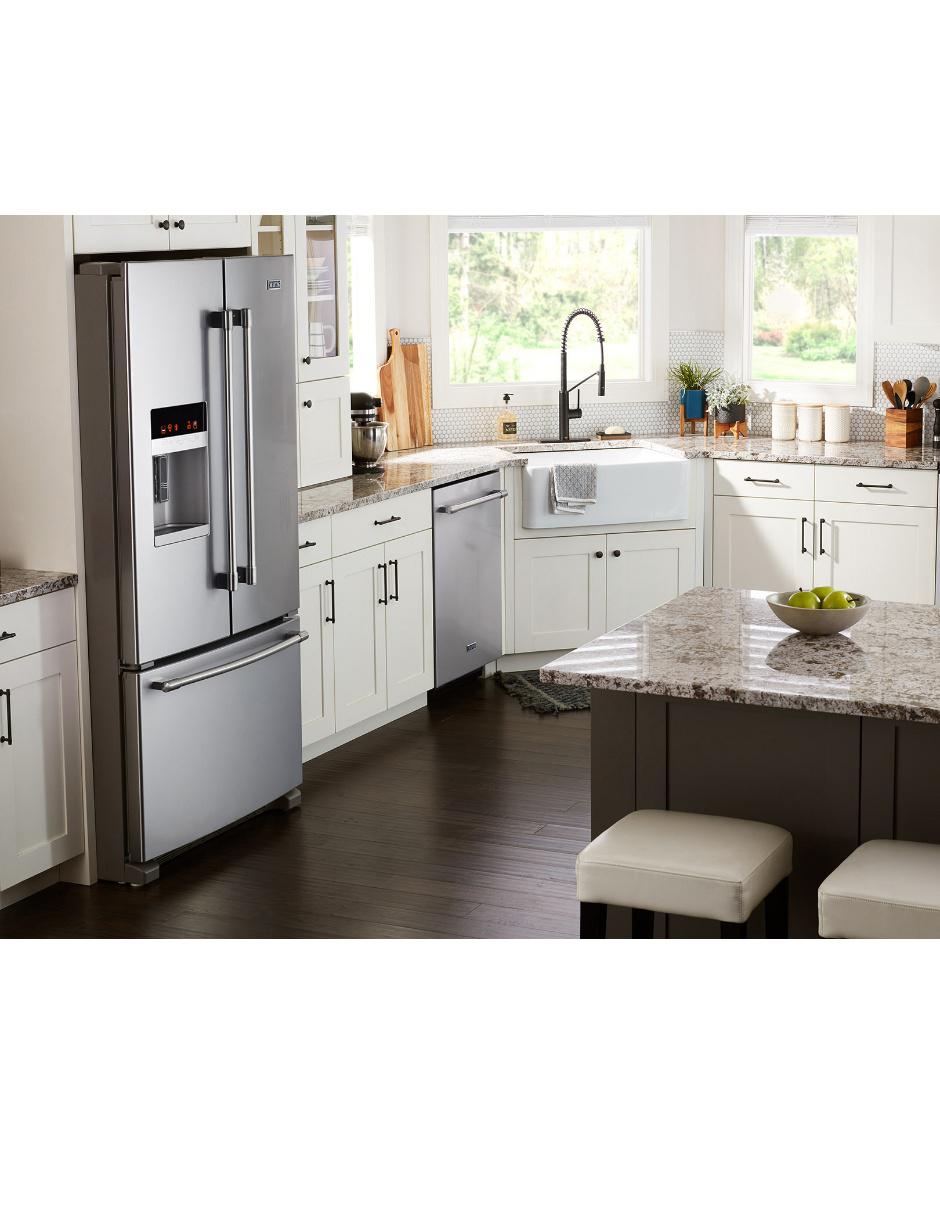 Refrigerador french door 24 pies cúbicos no frost y fábrica de hielo MFI2570FEZ 15