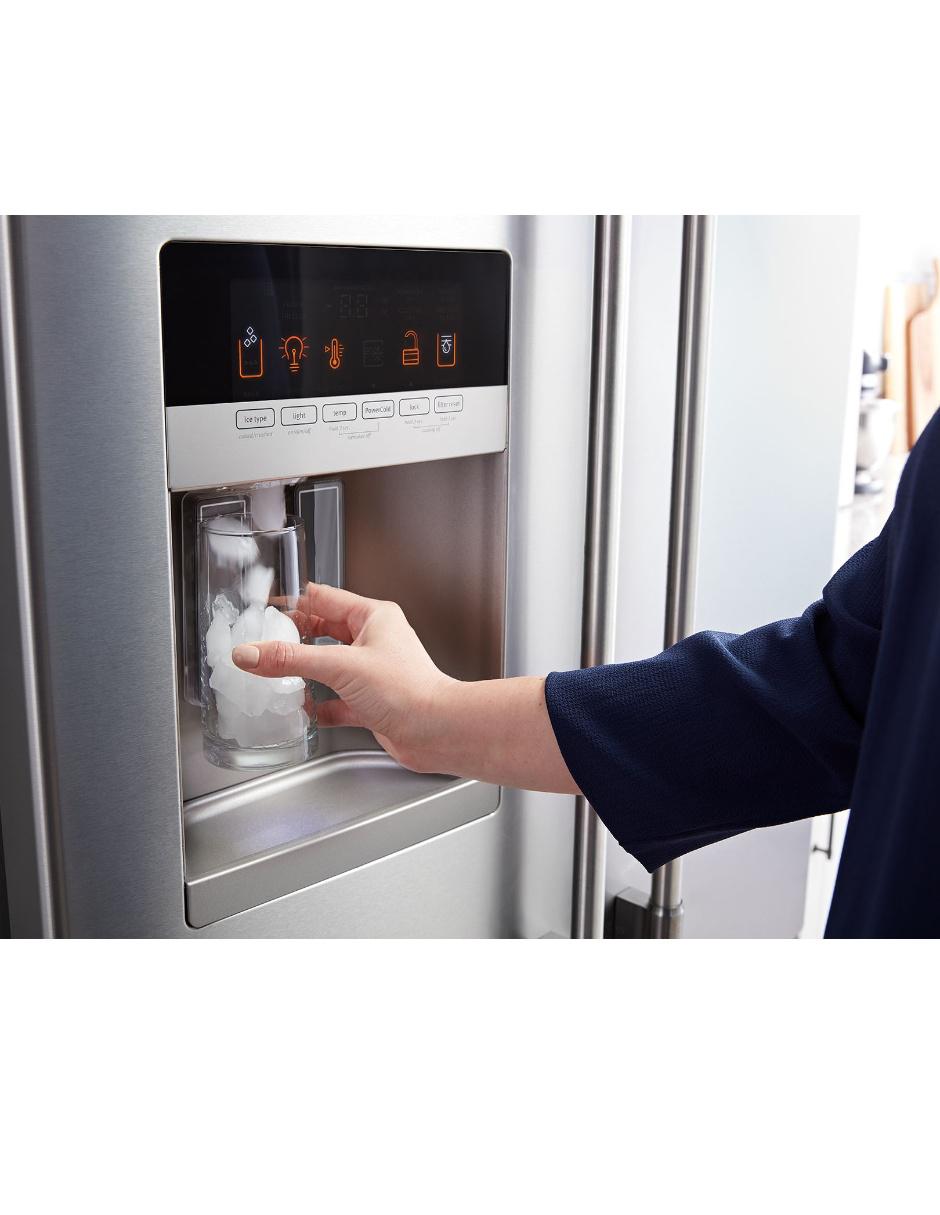 Refrigerador french door 24 pies cúbicos no frost y fábrica de hielo MFI2570FEZ 12
