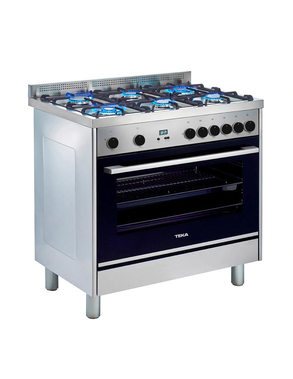 Estufa de piso a gas lp 89.5 cm FS3RS966GGX de 6 quemadores 3