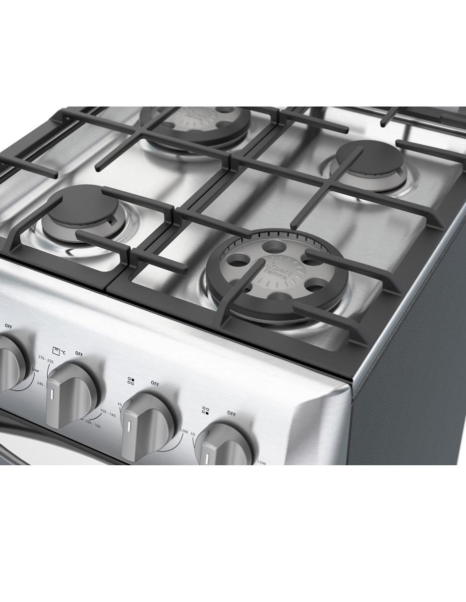 Estufa de piso a Gas LP 50 cm WWR7000S de 4 quemadores 6