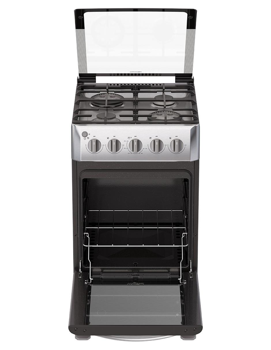 Estufa de piso a Gas LP 50 cm WWR7000S de 4 quemadores 7