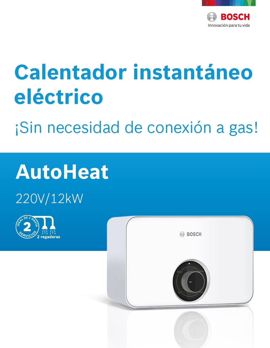 Calentador de paso autoheat 6 l eléctrico 11