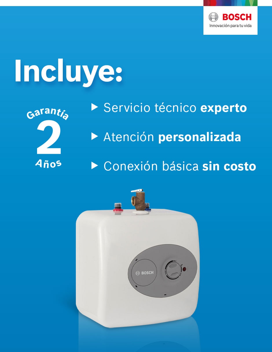 Calentador de depósito Minitanque 10 L eléctrico 11