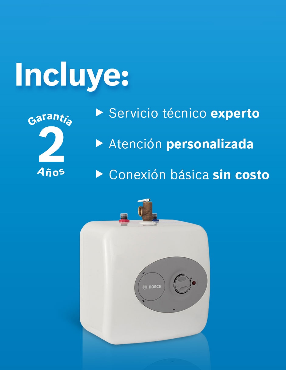 Calentador alta recuperación Minitanque 15 L eléctrico 9