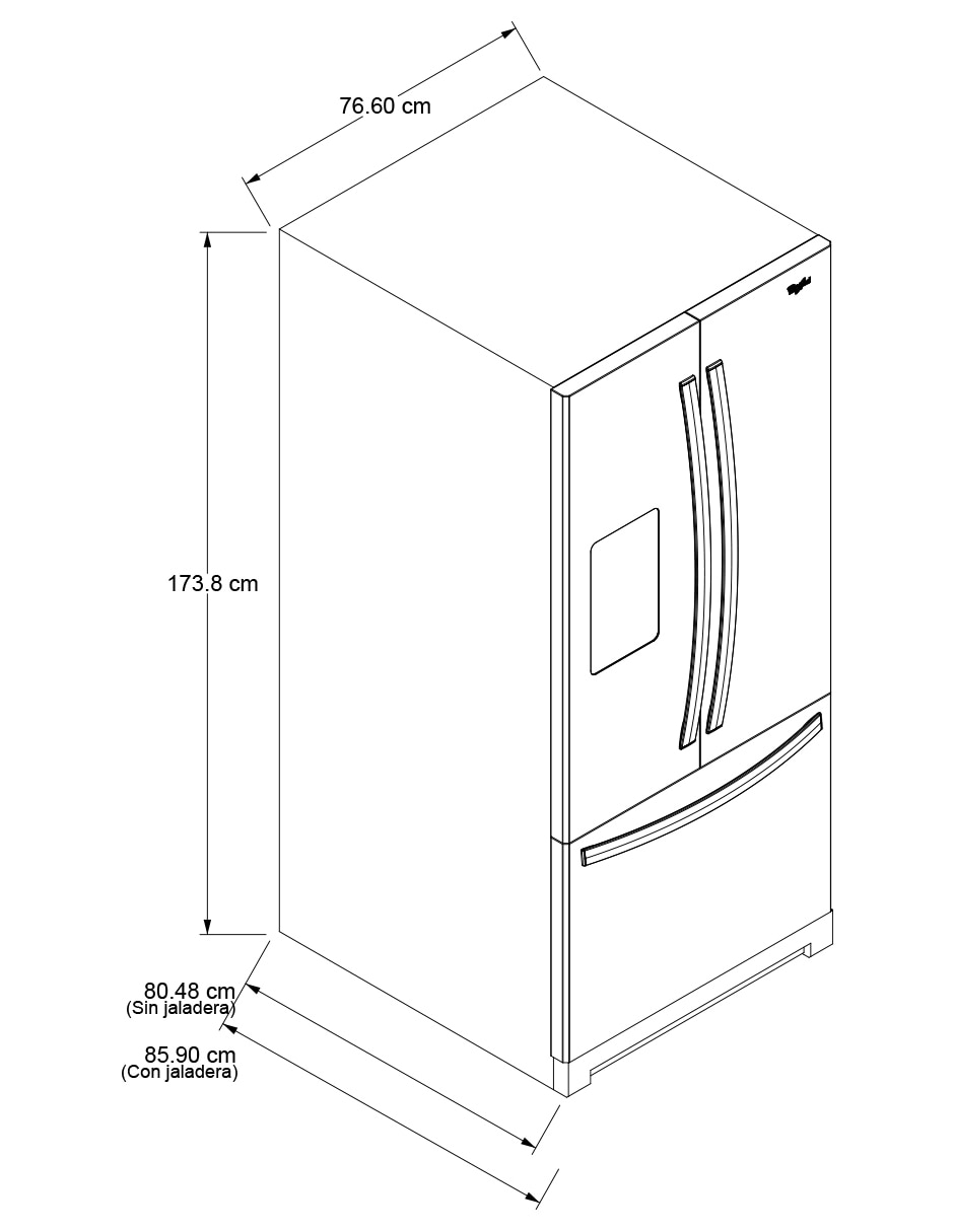 Refrigerador Dúplex 19 pies cúbicos tecnologíano frost MWRF220SEHV 15