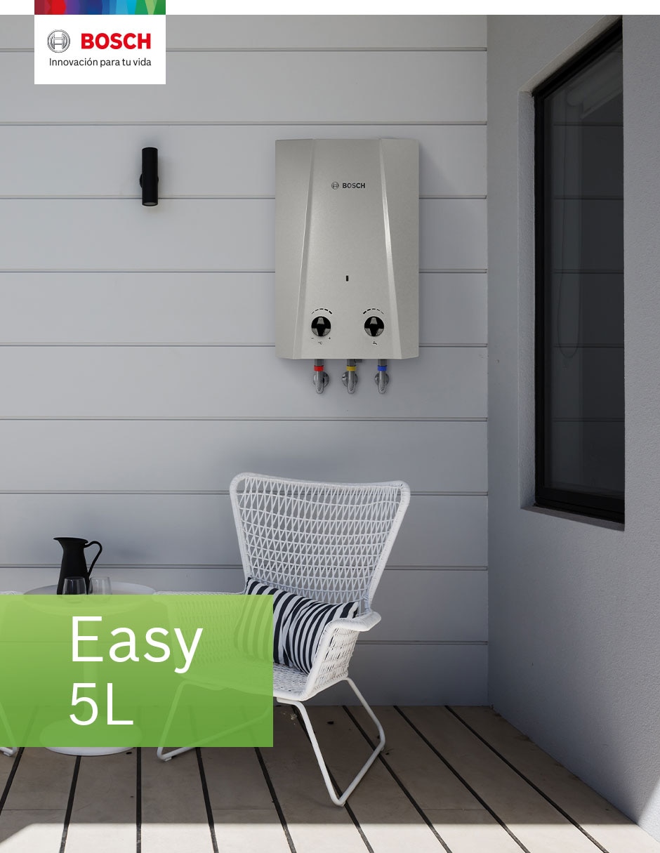 Calentador de paso Easy gas natural 14