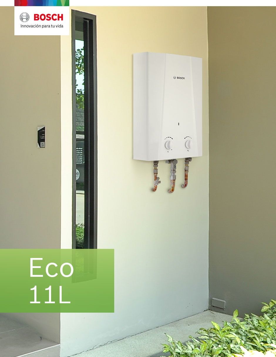 Calentador de paso ECO 11 L gas natural 10