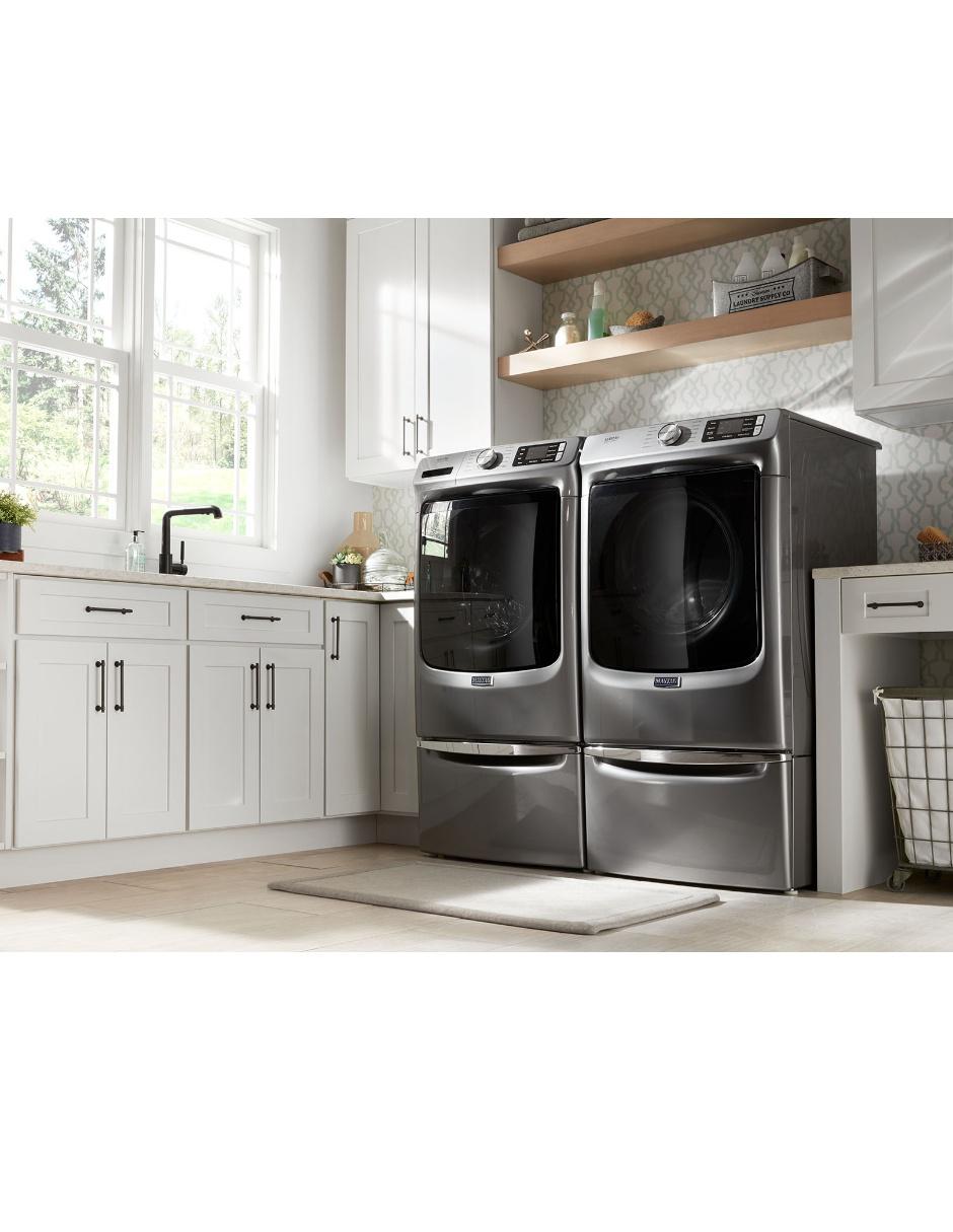 Lavadora 22 kg automática carga frontal 7MMHW6621HC 9