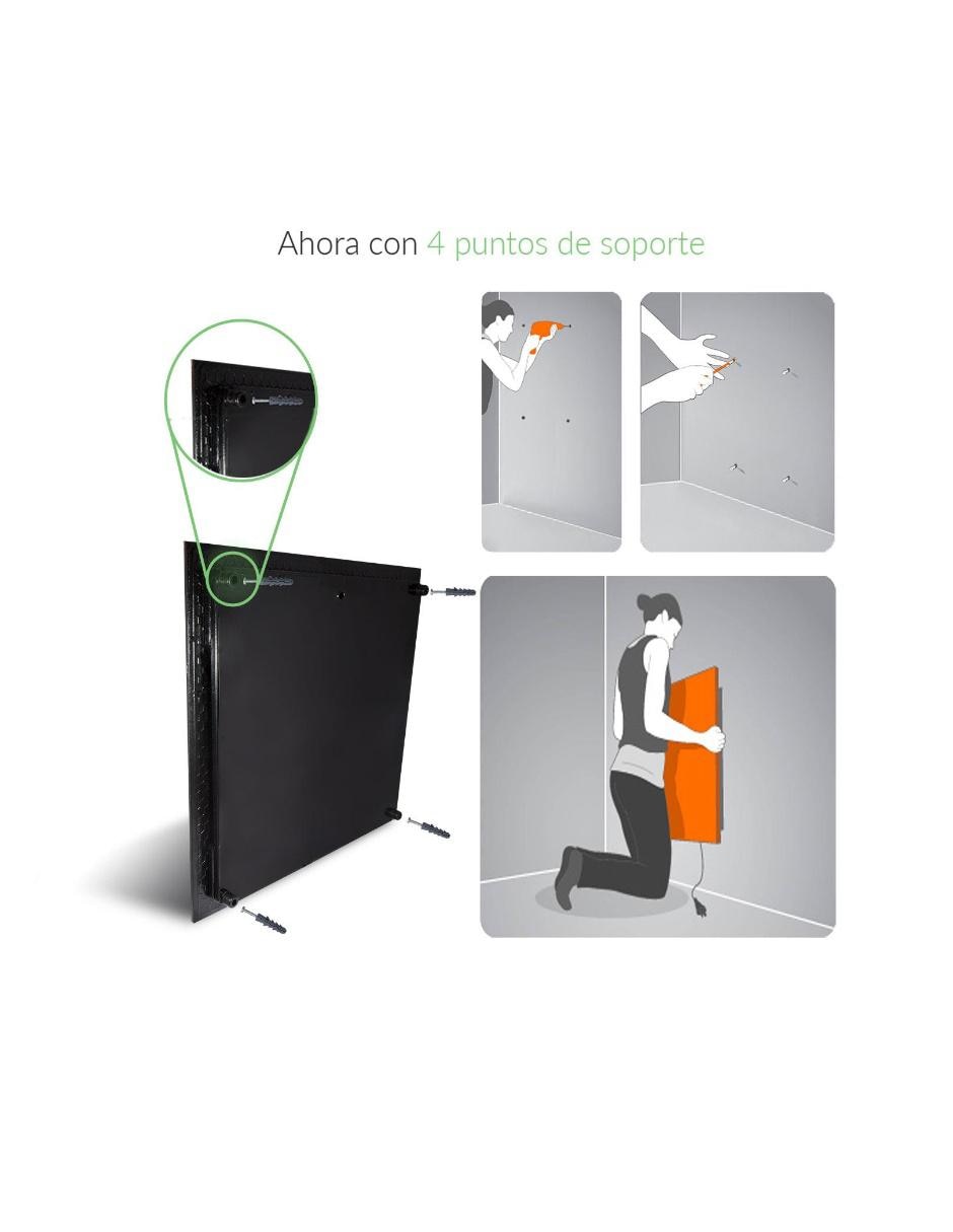 Calefactor de panel Vegas Camberra 2