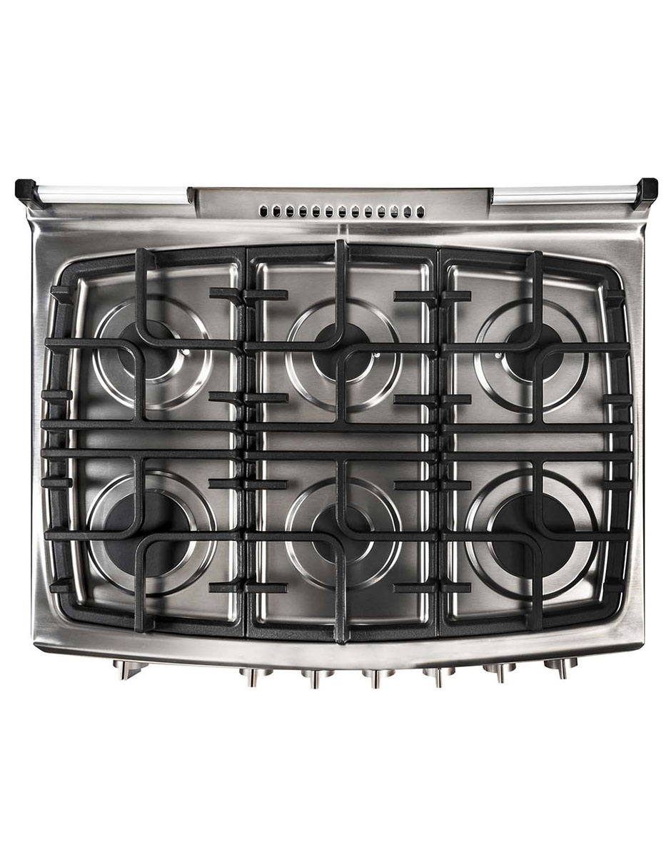 Estufa de piso a Gas LP 76 cm FSGG8660SRX de 6 quemadores 6