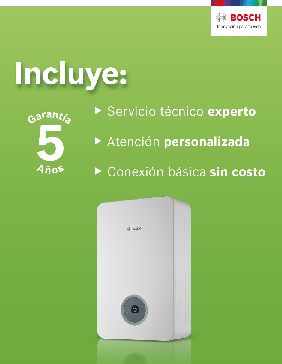 Calentador de paso balanz vento 20 l gas lp 9
