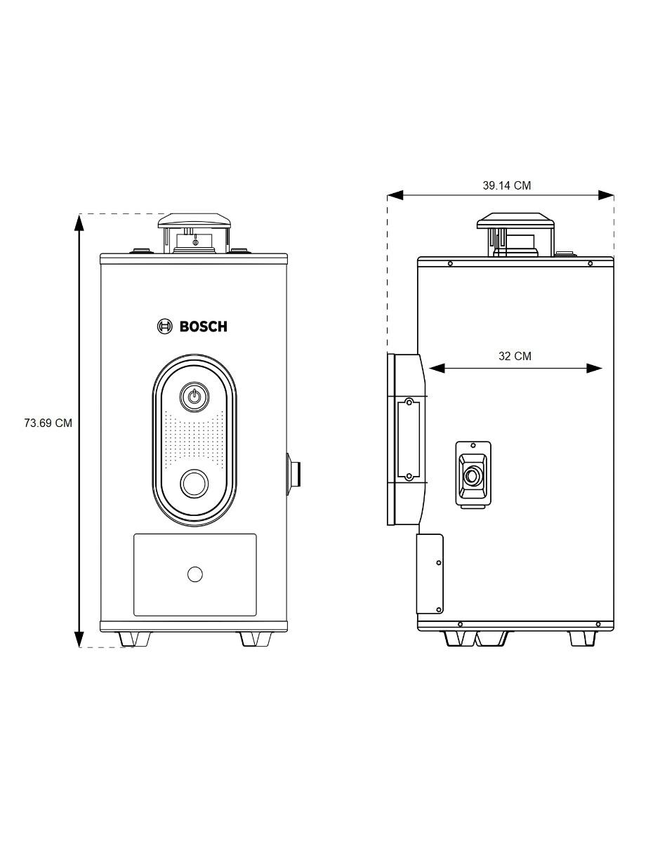 Calentador de paso Recovery Clic 6 L Gas LP 6
