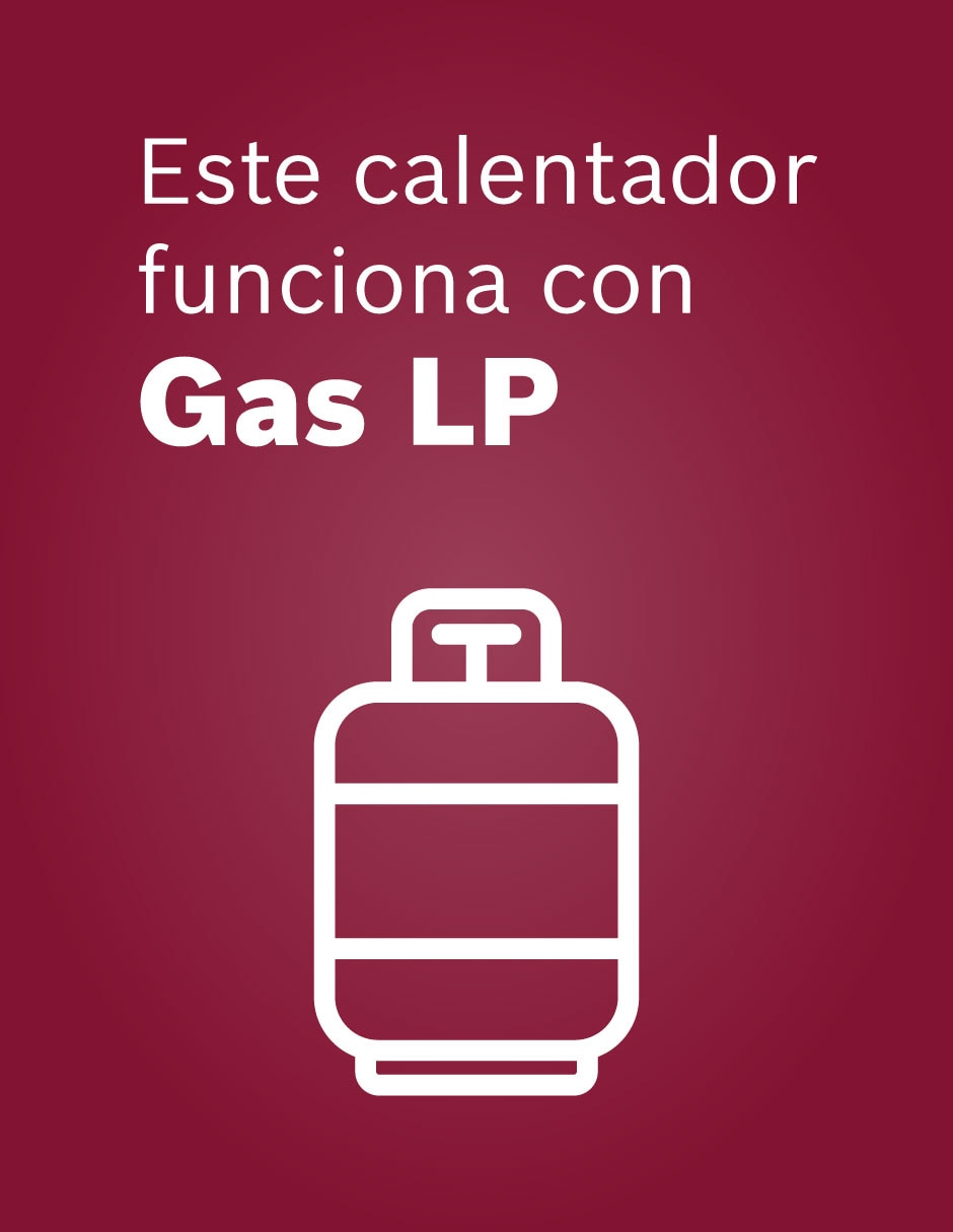 Calentador de paso Recovery Clic 6 L Gas LP 11