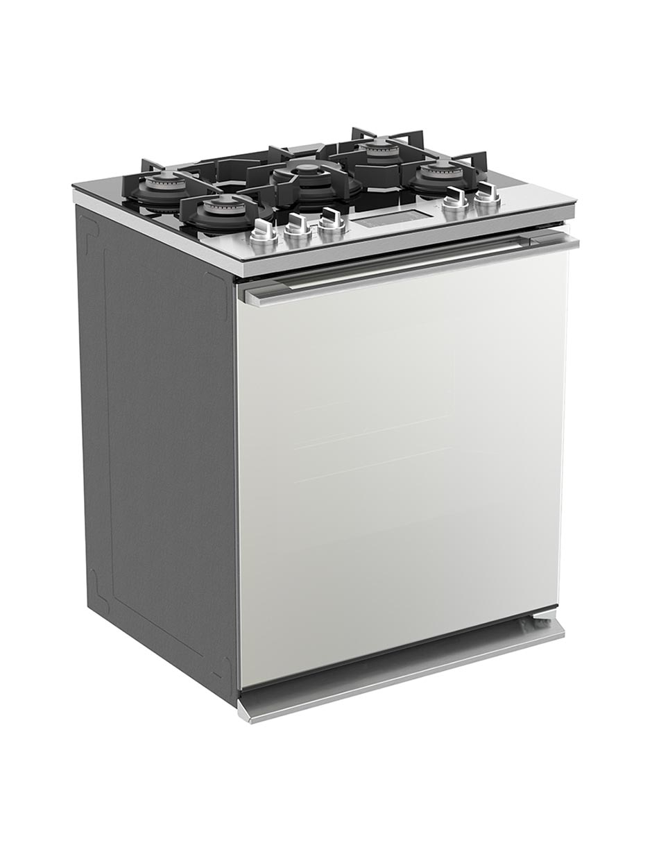 Estufa de piso a Gas LP 76 cm WFR9100S de 5 quemadores 4
