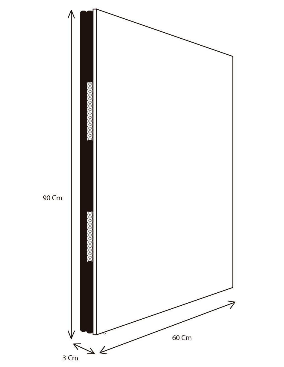 Calefactor de panel infrarrojo en cristal para pared negro 3