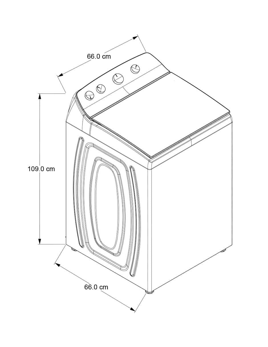Lavadora 20 kg automática carga superior C8MWTW2024WJM-J 22