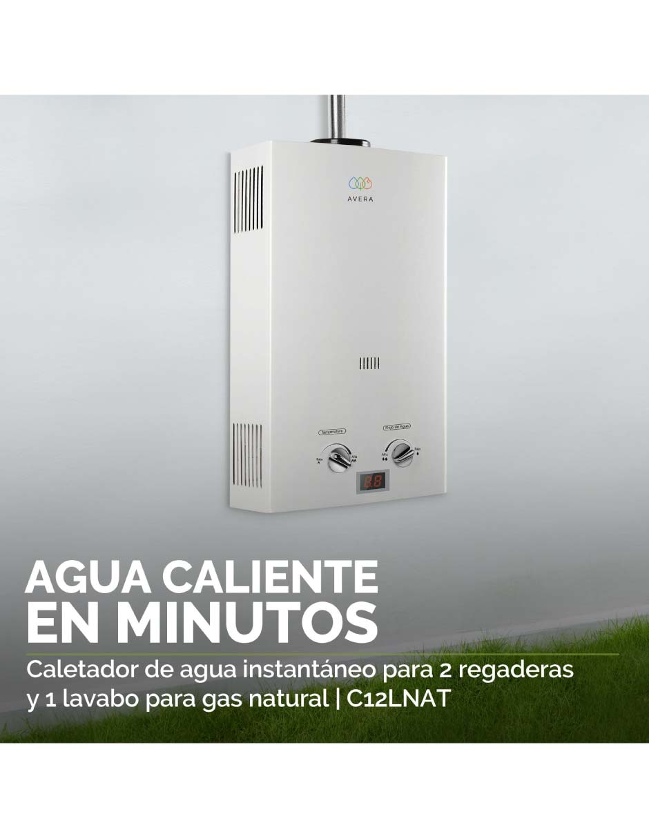 Calentador de paso C12LNAT 12 l Gas natural 18