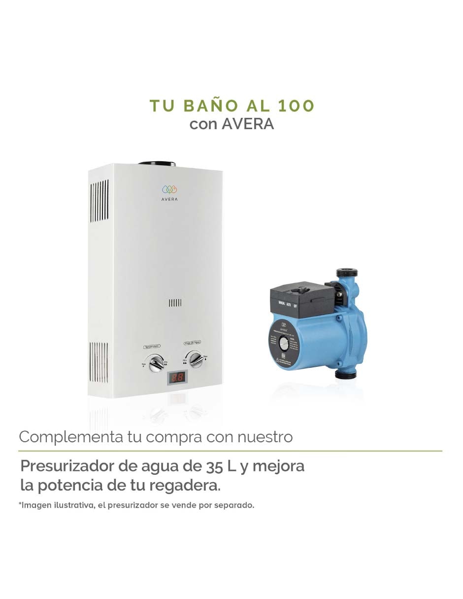 Calentador de paso C12LNAT 12 l Gas natural 19