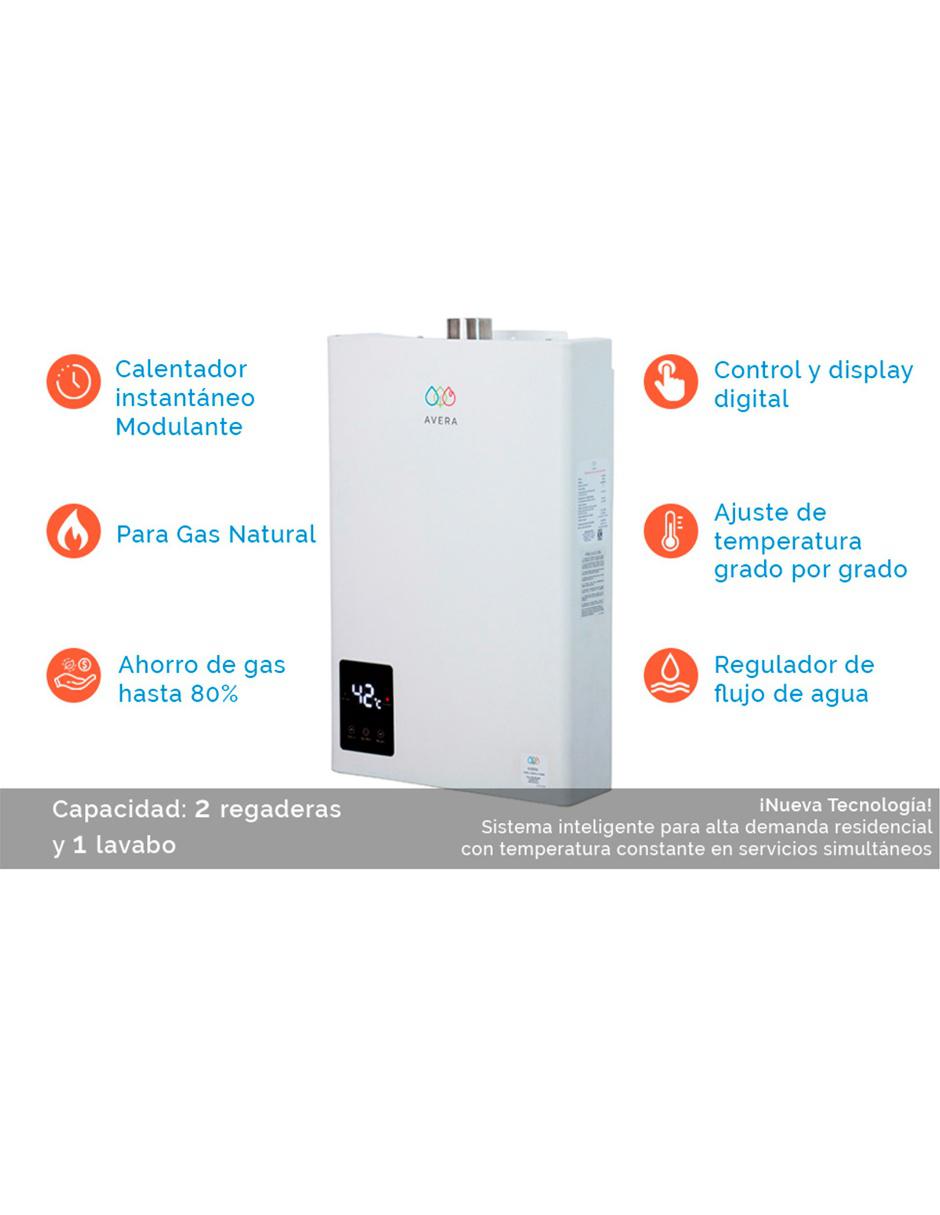 Calentador de paso CM14NAT gas natural 2