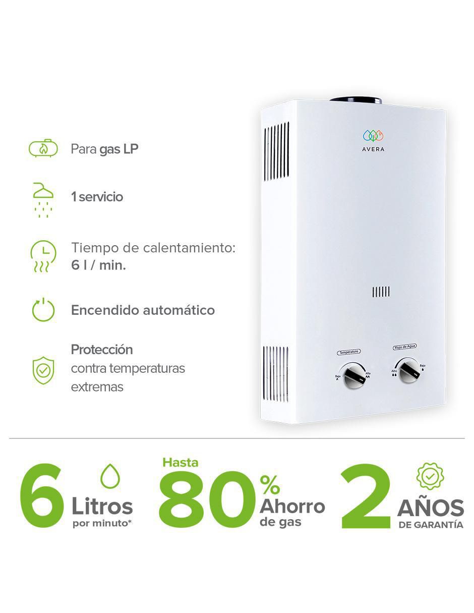 Calentador de paso C6L 6 L Gas LP 3