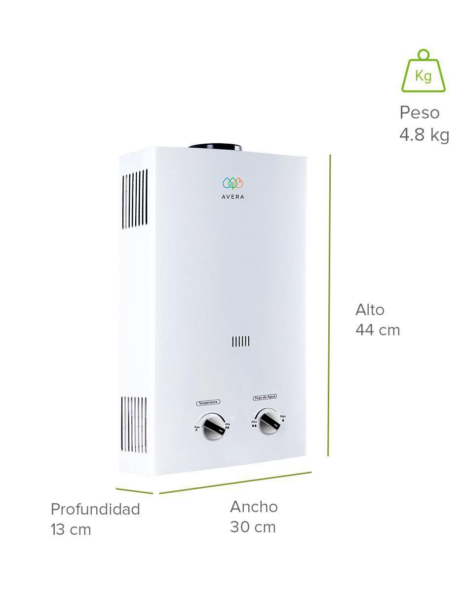 Calentador de paso C6LNAT 6 L Gas natural 19