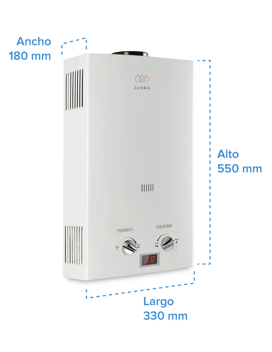 Calentador de paso C12L 12 l Gas LP 21