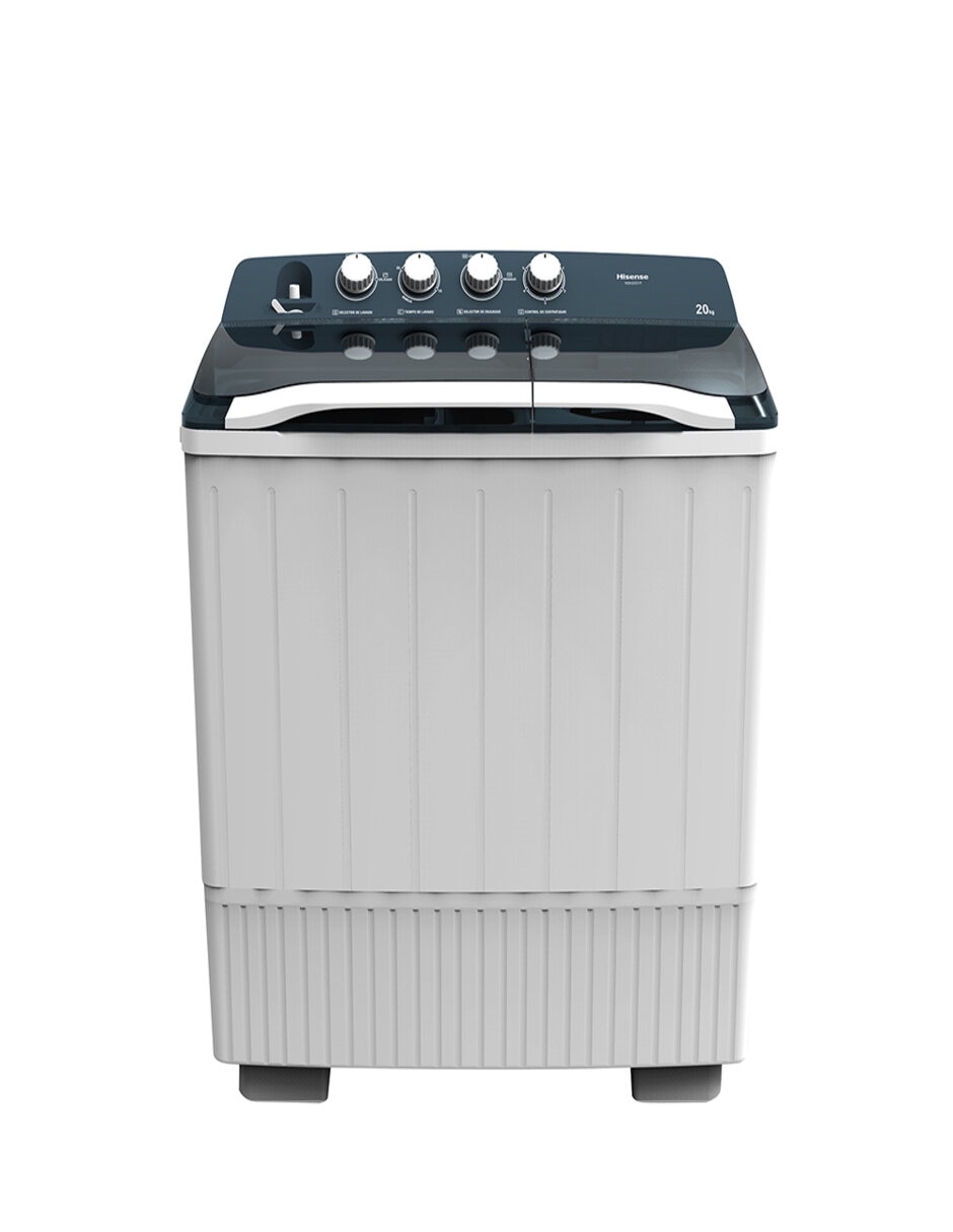 Lavadora doble tina 20 kg semiautomática carga superior WSA2001P 10