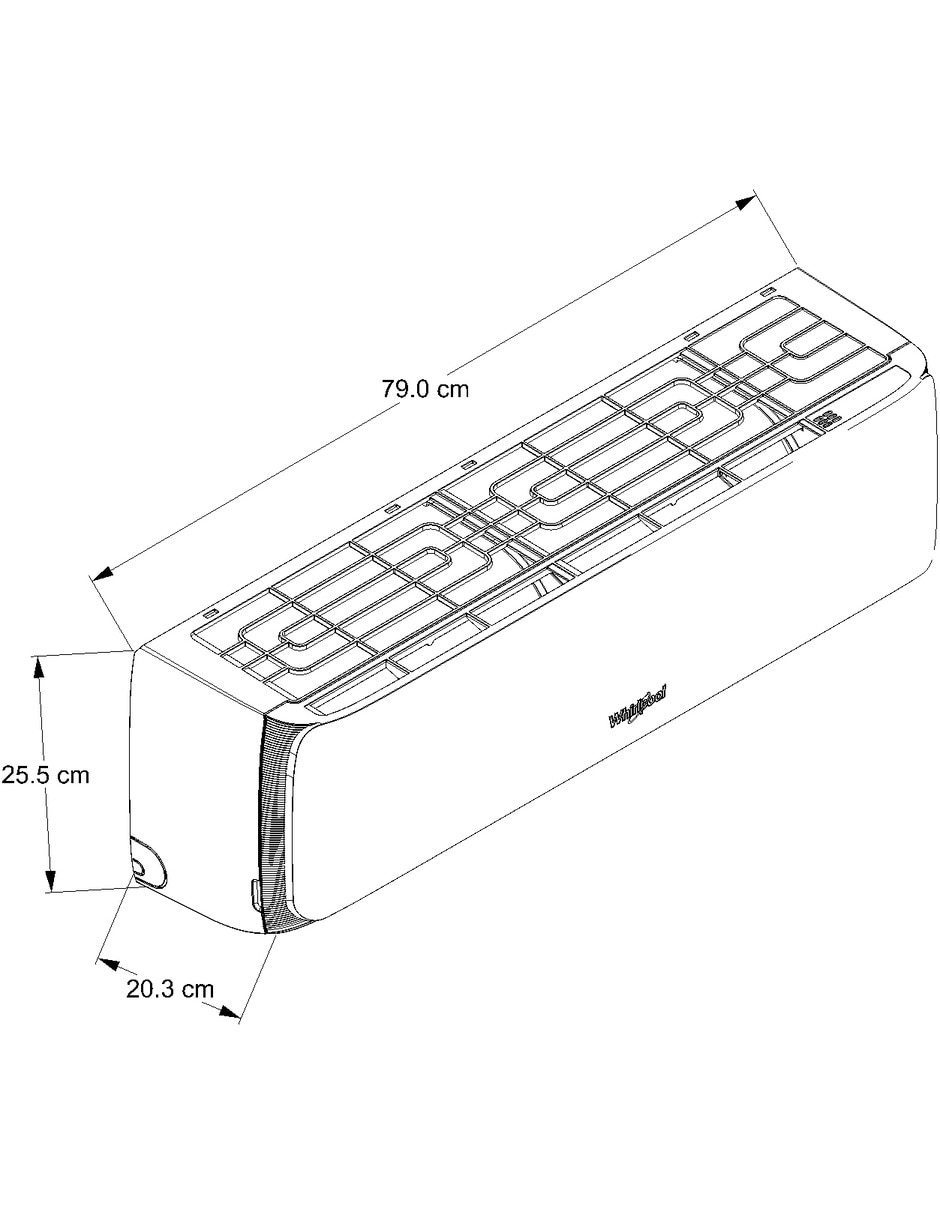 Aire acondicionado mini split frío 22000 BTU SWA3220Q 220 V