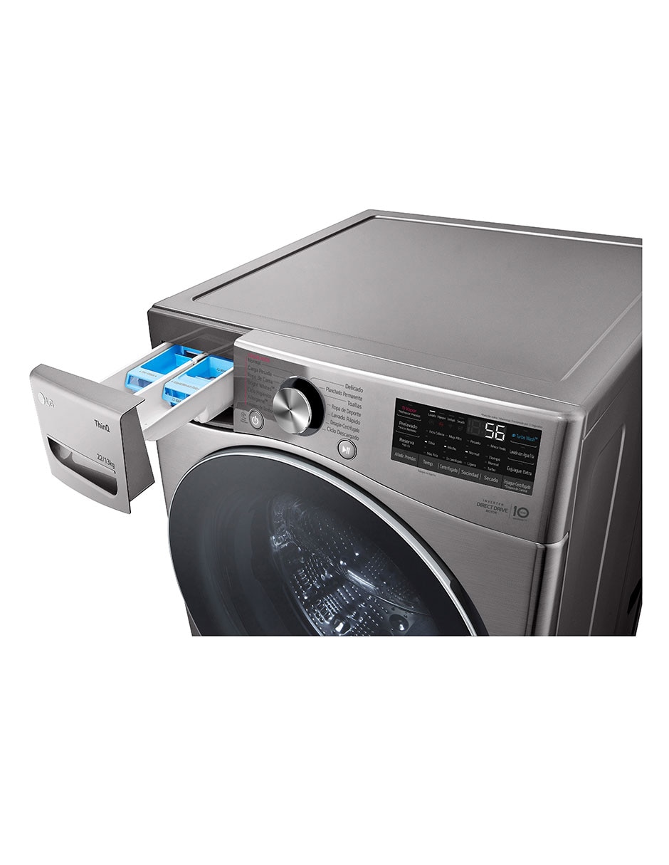 Lavasecadora eléctrica 22 kg 13 kg WD22VV2S6R 10
