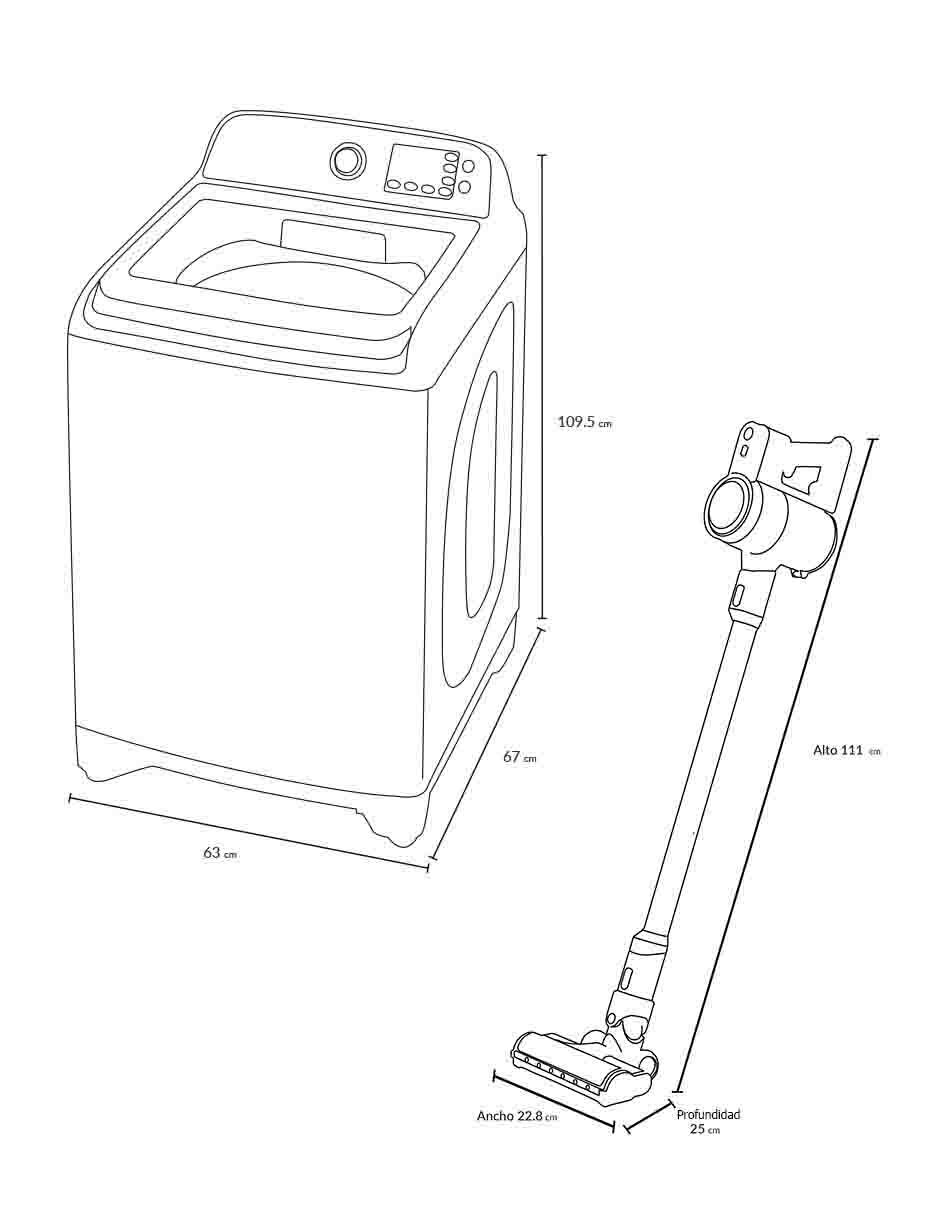Lavadora Winia 21 kg automática carga superior DWF-DB1B421ABDS1 + Aspiradora  + Jabón en Liverpool