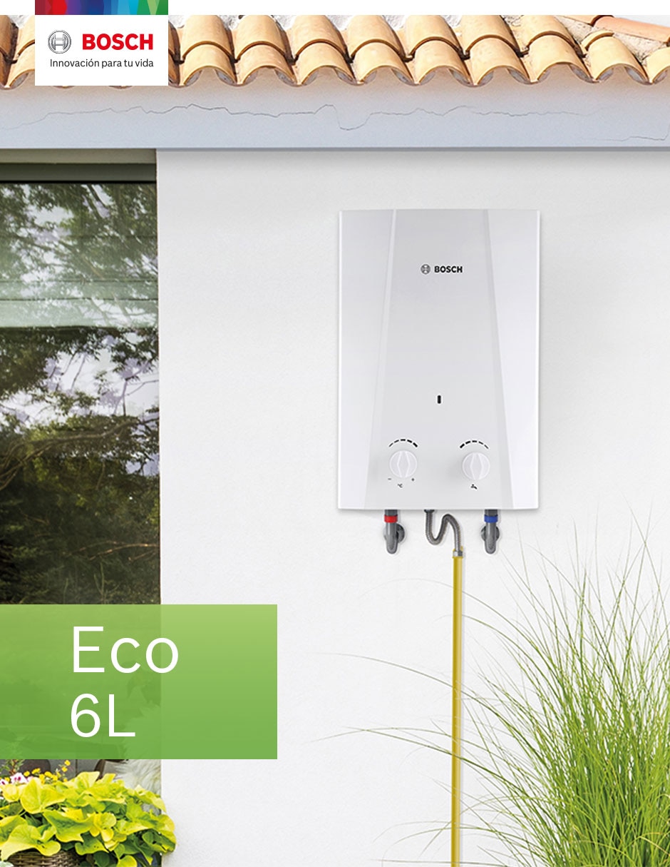 Calentador de paso ECO 6 LP 6 L gas lp 13