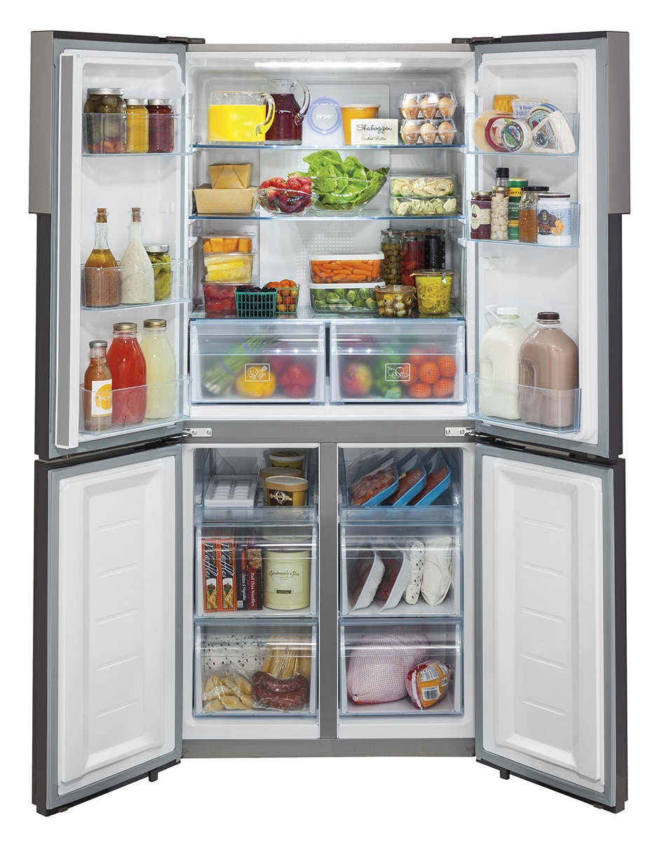 Refrigerador French door 17 pies tecnología no frost HQM458BKNSS0 2