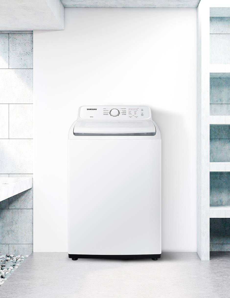 Lavadora 22 kg automática carga superior wa22a3350gw/ax 7