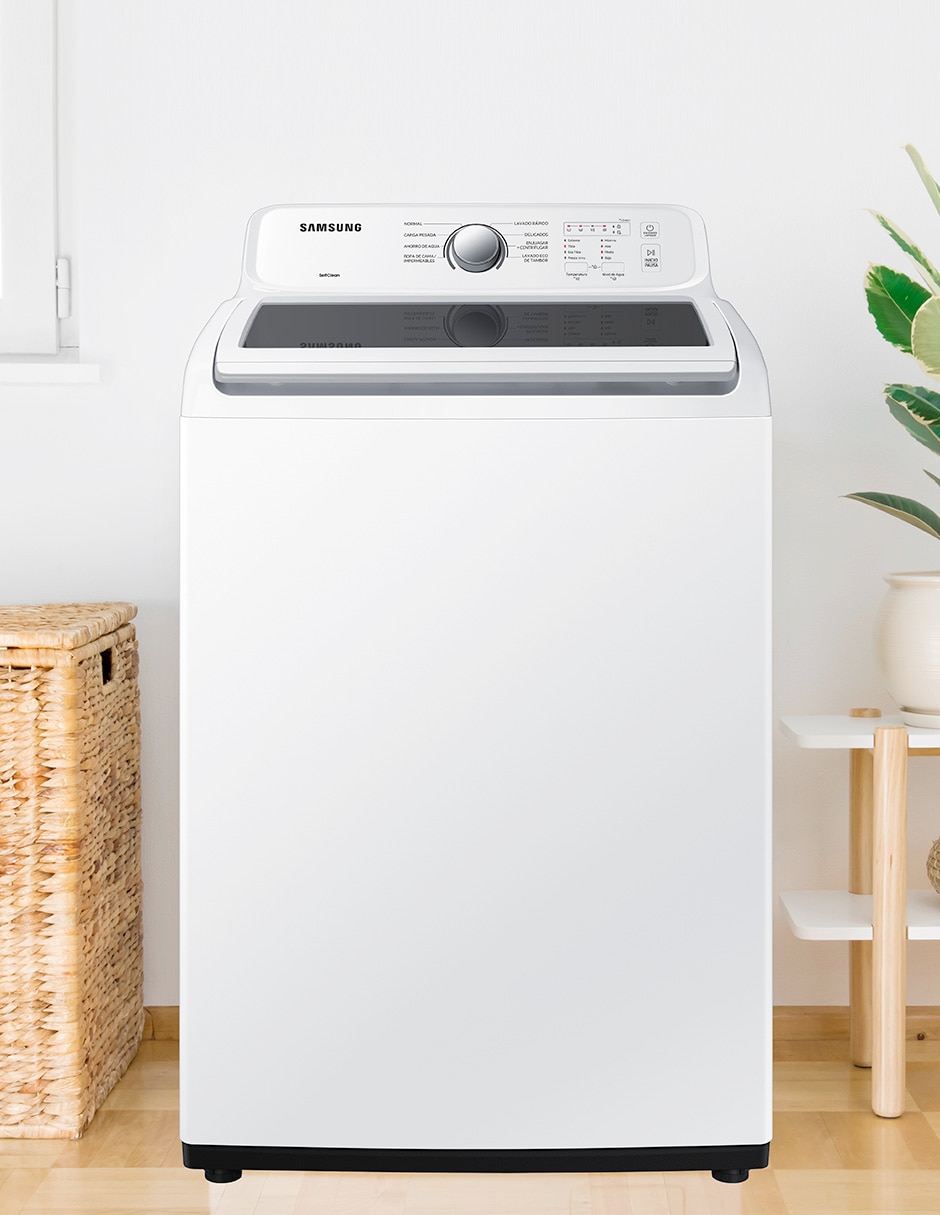 Lavadora 21 kg automática carga superior wa21a3341gw/ax 3