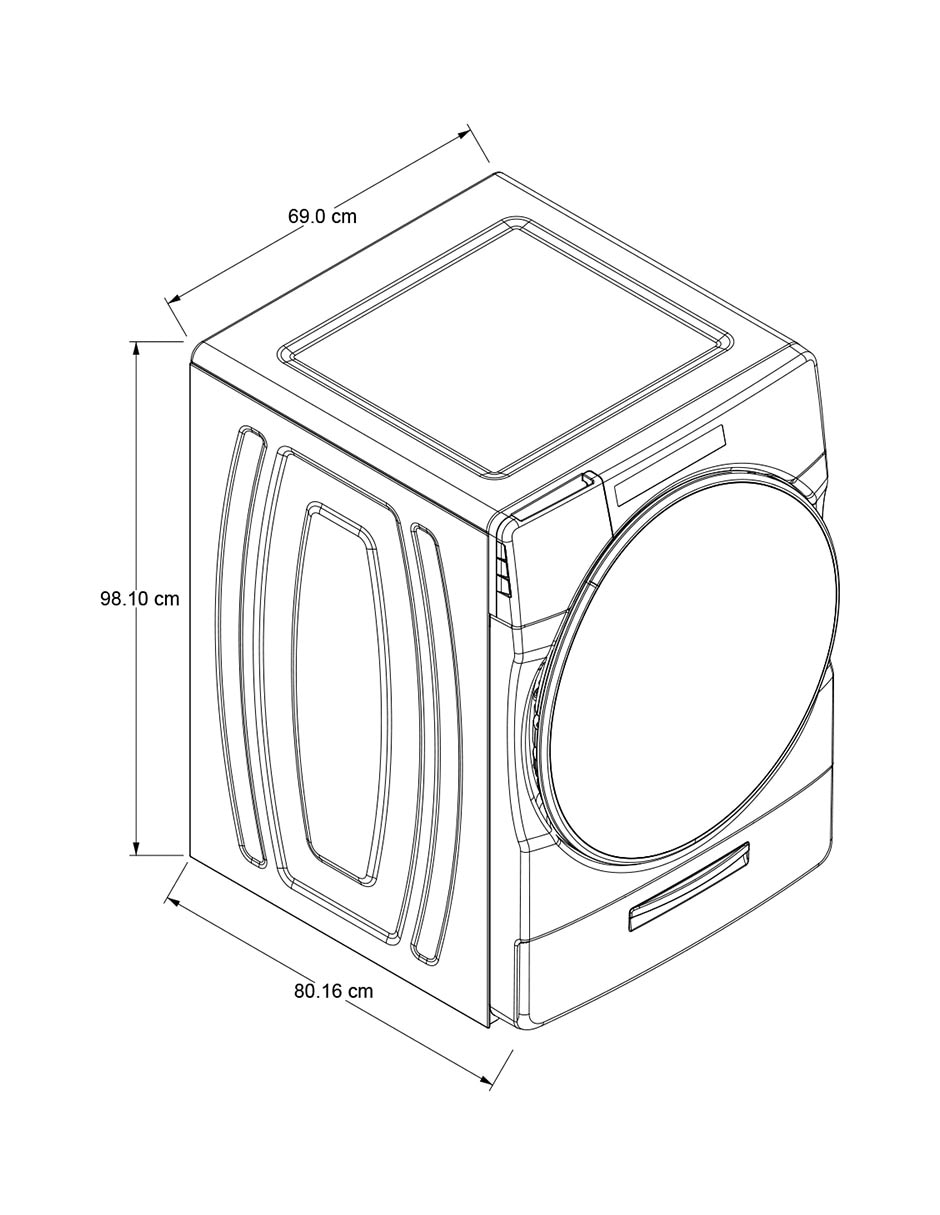 Lavasecadora eléctrica 20 kg 7MWFC6820LW 8