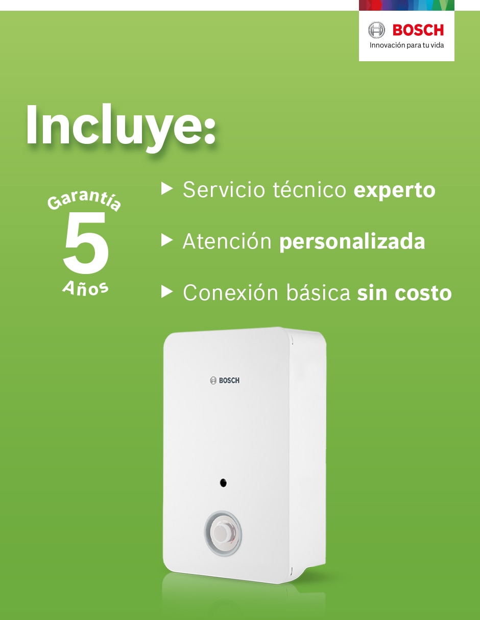 Calentador instantáneo SMART 7 L gas natural 11
