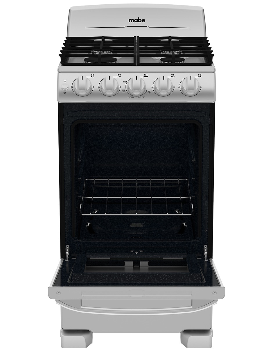 Estufa de piso a Gas LP 50 cm EM5043BFIS1 de 4 quemadores 4