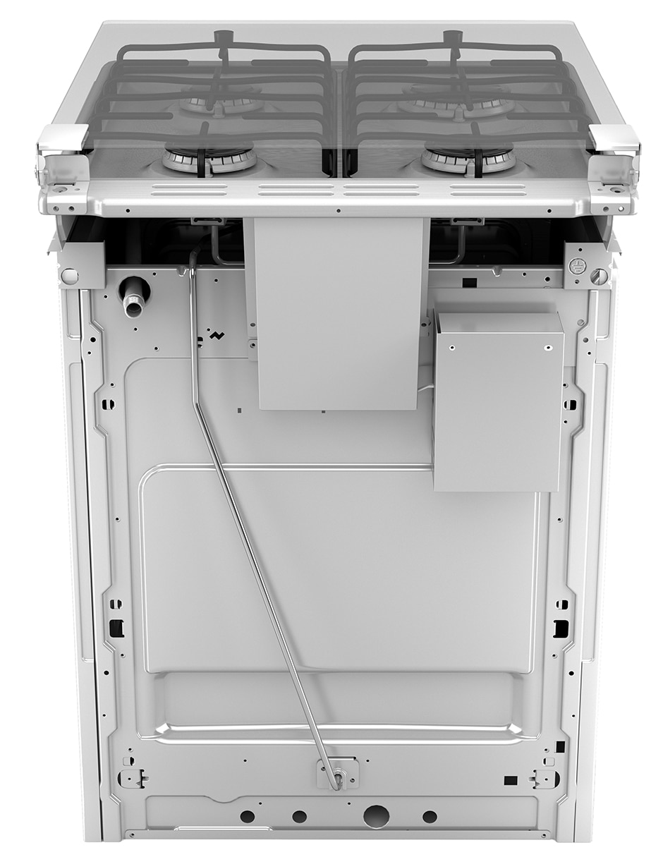 Estufa empotrable a Gas LP 51 cm EMC5046CAIS0 de 4 quemadores 2