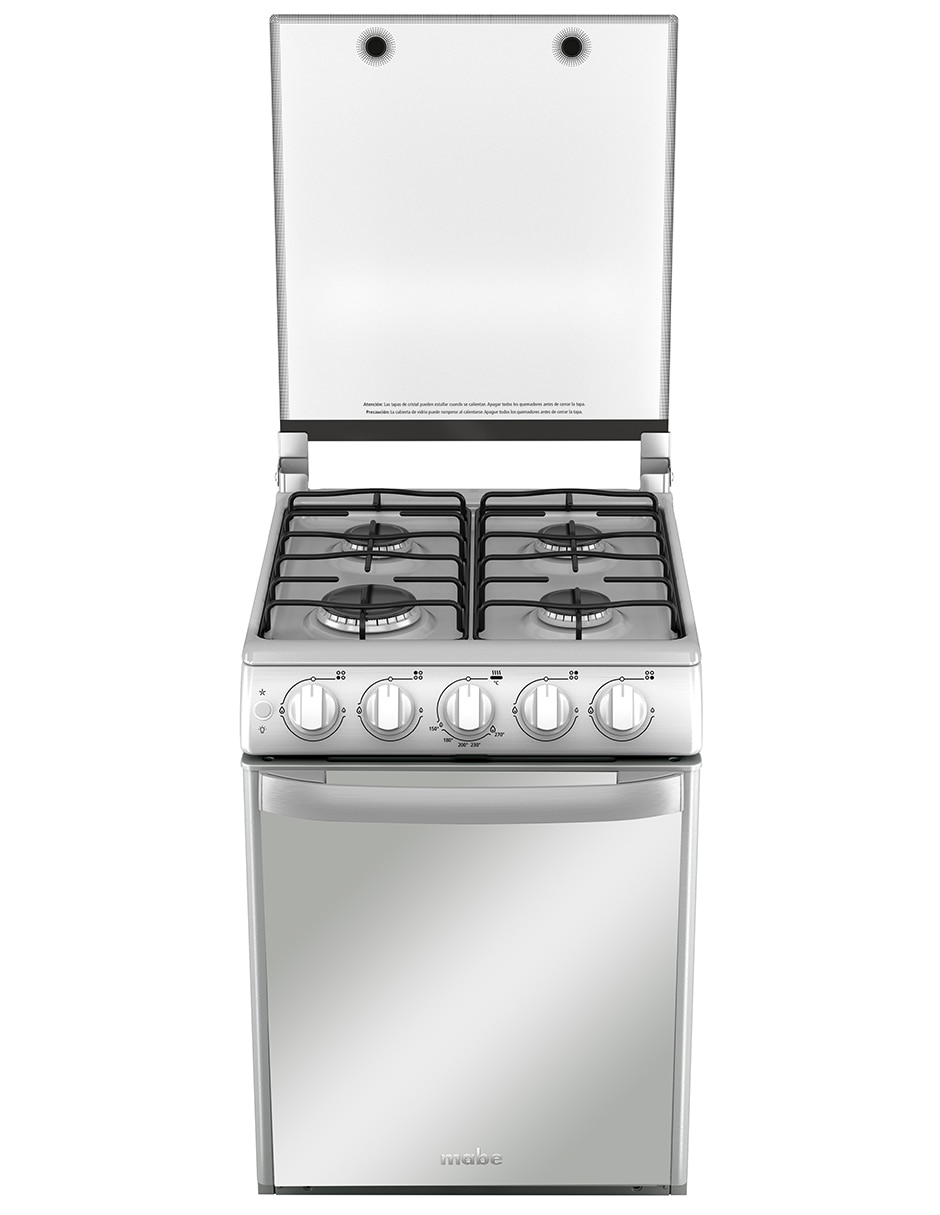 Estufa empotrable a Gas LP 51 cm EMC5046CAIS0 de 4 quemadores 3