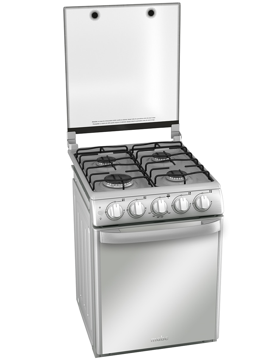 Estufa empotrable a Gas LP 51 cm EMC5046CAIS0 de 4 quemadores 5