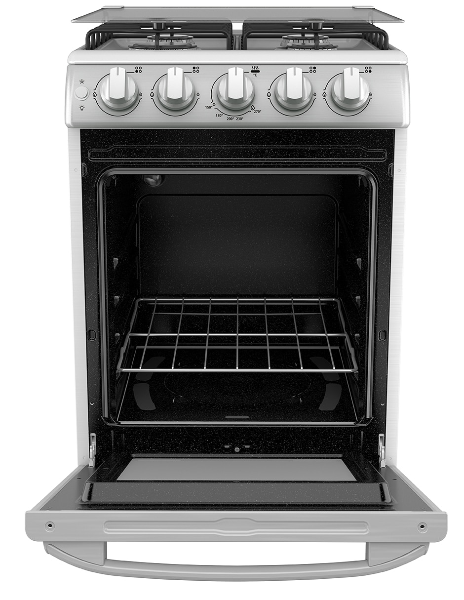 Estufa empotrable a Gas LP 51 cm EMC5046CAIS0 de 4 quemadores 7